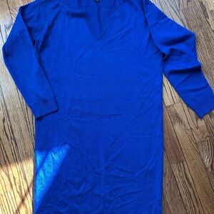 Ralph Lauren Royal Blue V-Neck Sweater